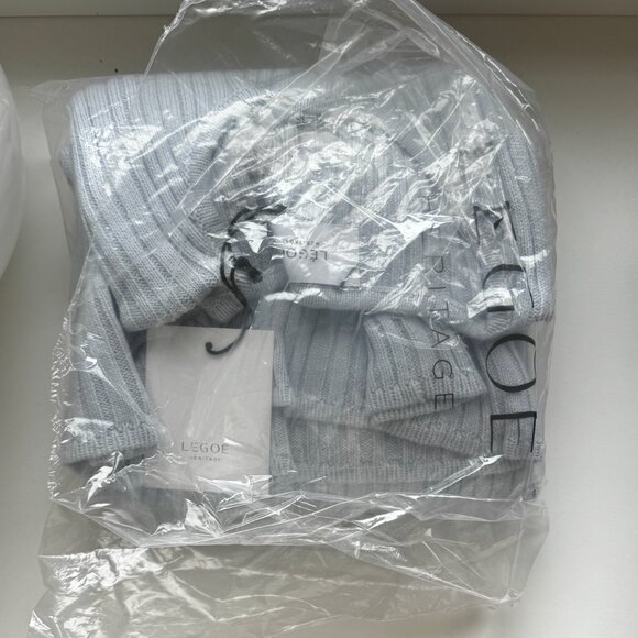 Elegant Light Blue Maternity Mini Dress - Picture 2 of 3